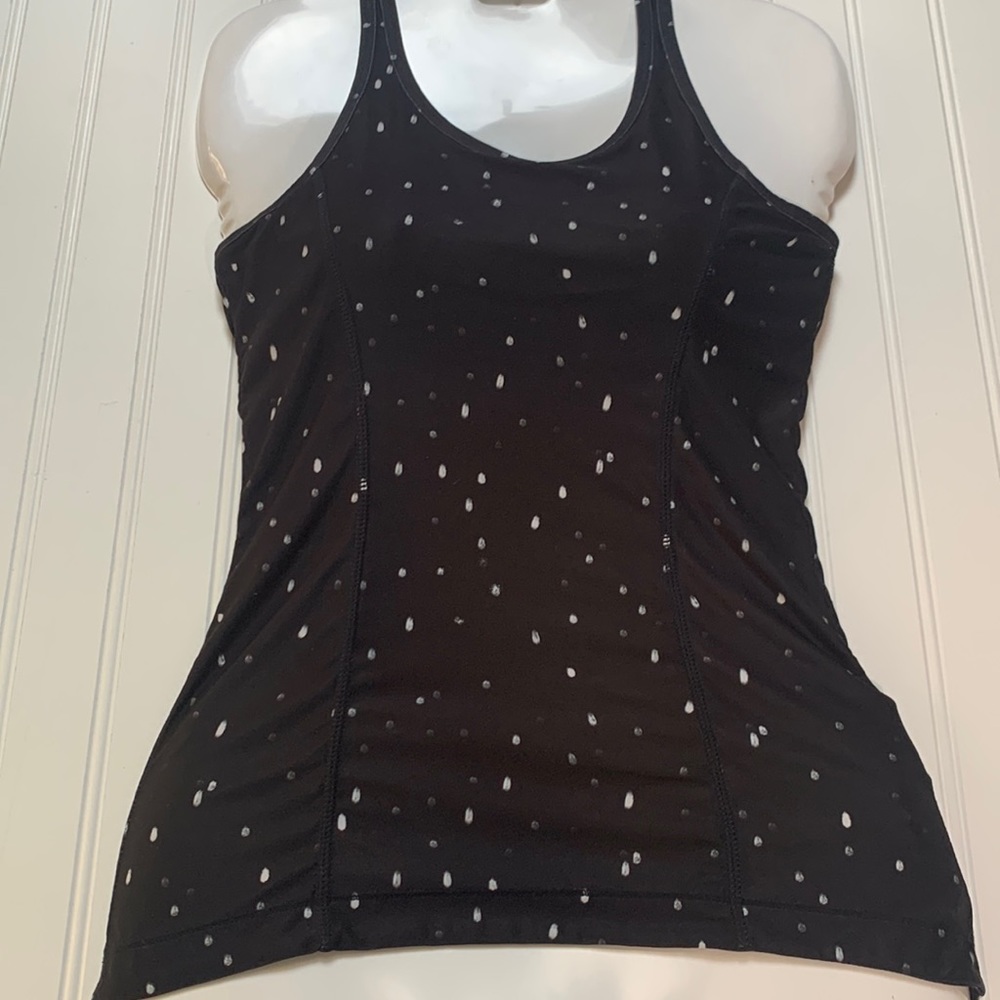 Mondetta Athletic Top - XS - new condition- black and teal - pockets on back!